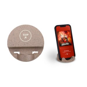 SUPPORT DE TELEPHONE EN BIOPLASTIQUE