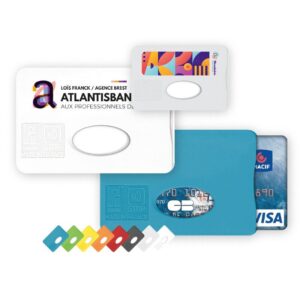 PROTEGE CARTE DE CREDIT AVEC BLINDAGE ANTI RFID