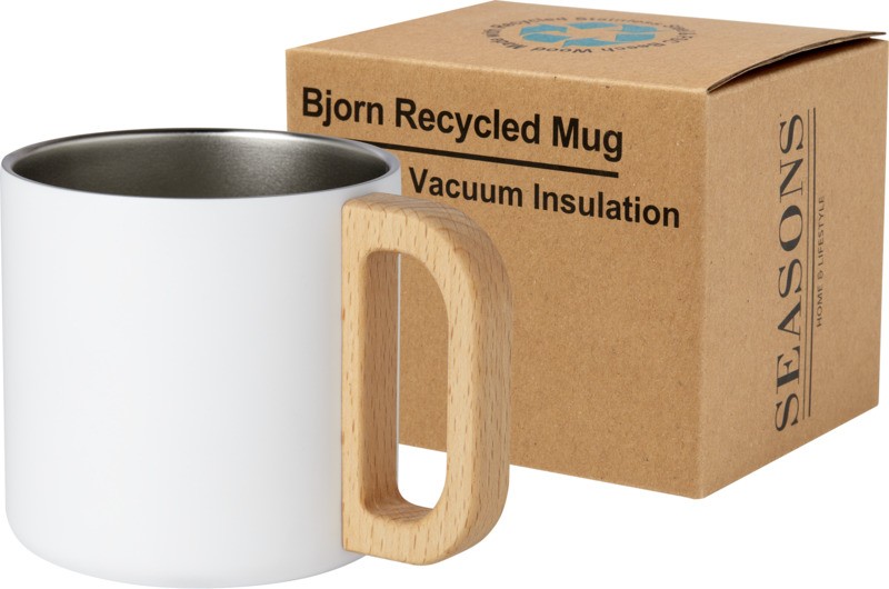 TASSE BJORN 360ML EN ACIER INOXYDABLE RECYCLE CERTIFIE RCS