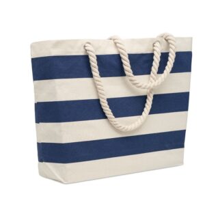 SAC SHOPPING OU DE PLAGE RAYE EN COTON 220GR HEAVEN STRIPE