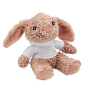LAPIN EN PELUCHE AVEC PULL A CAPUCHE BUNNY