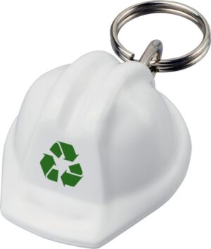 PORTE CLES RECYCLE CASQUE DE CHANTIER KOLT