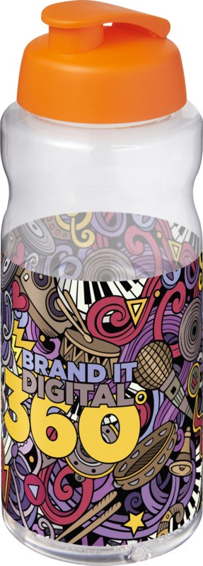 BOUTEILLE DE SPOR H2O ACTIVE® BASE PURE 1000ML A COUVERCLE RABATTABLE