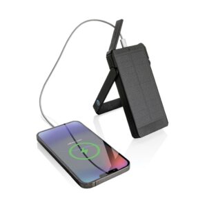 POWERBANK 10000MAH SOLAIRE EN PLASTIQUE RECYCLE RCS SKYWAVE