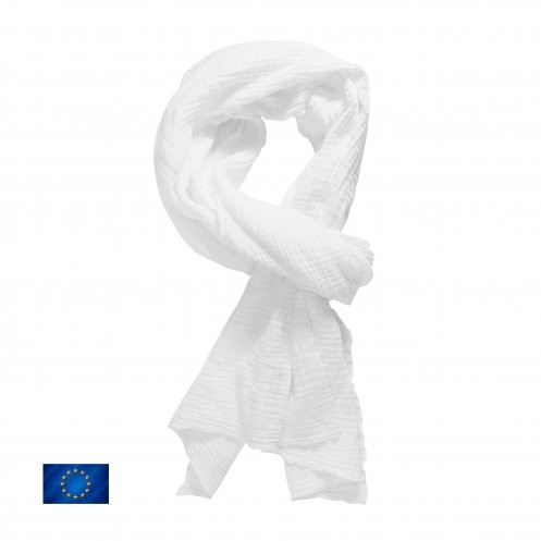 CHECHE EN GAZE DE COTON SCARFY