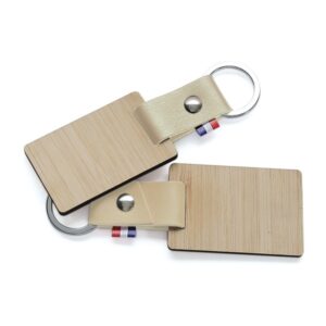 PORTE CLES VEGETAL ET BAMBOU