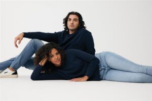 SWEAT A COL ROND LEGER EN COTON RECYCLE ETOSHA