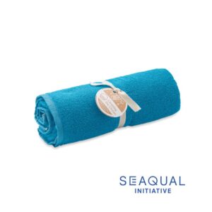 SERVIETTE EN COTON ET POLYESTER RECYCLE 500GR SEAQUAL® SAND