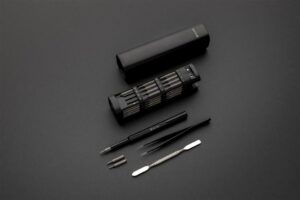 SET DE TOURNEVIS 56 PIECES EN ALUMINIUM RECYCLE RCS GEAR X