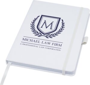 CARNET A5 EN PAPIER RECYCLE ET COUVERTURE EN RPET RECYCLE HONUA