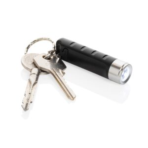 PORTE-CLES LAMPE TORCHE CHARGE USB EN PLASTIQUE RCS GLOBIX