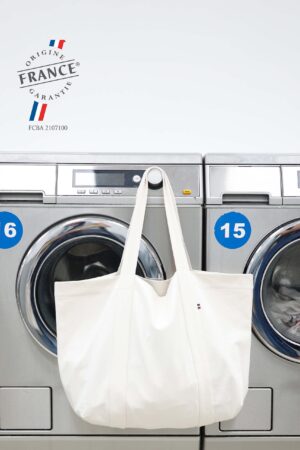 SAC CABAS XL RENFORCE COTON RECYCLE TRISTAN