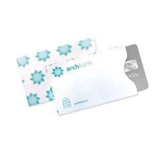 ETUI CARTE DE PROTECTION AVEC RFID SUR MESURE