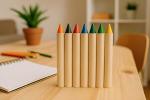 SET DE 6 CRAYONS DE COULEUR GRS INFINITY MICKI