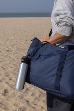 BOUTEILLE DE SPORT 600ML EN ACIER RECYCLE RCS VIA