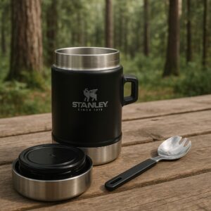 BOCAL ALIMENTAIRE DE 400ML STANLEY® LEGENDARY AVEC CUILLERE-FOURCHETTE