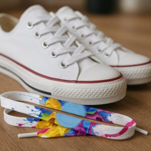 LACETS DE CHAUSSURES AVEC SUBLIMATION