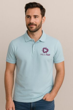 POLO AKOYA 230GR UNISEXE EN TISSU EPONGE RECYCLE