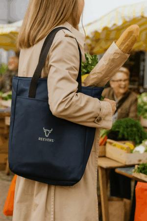 SAC TOTE AVEC FERMETURE A ZIP EN RPET AWARE™ RENEW