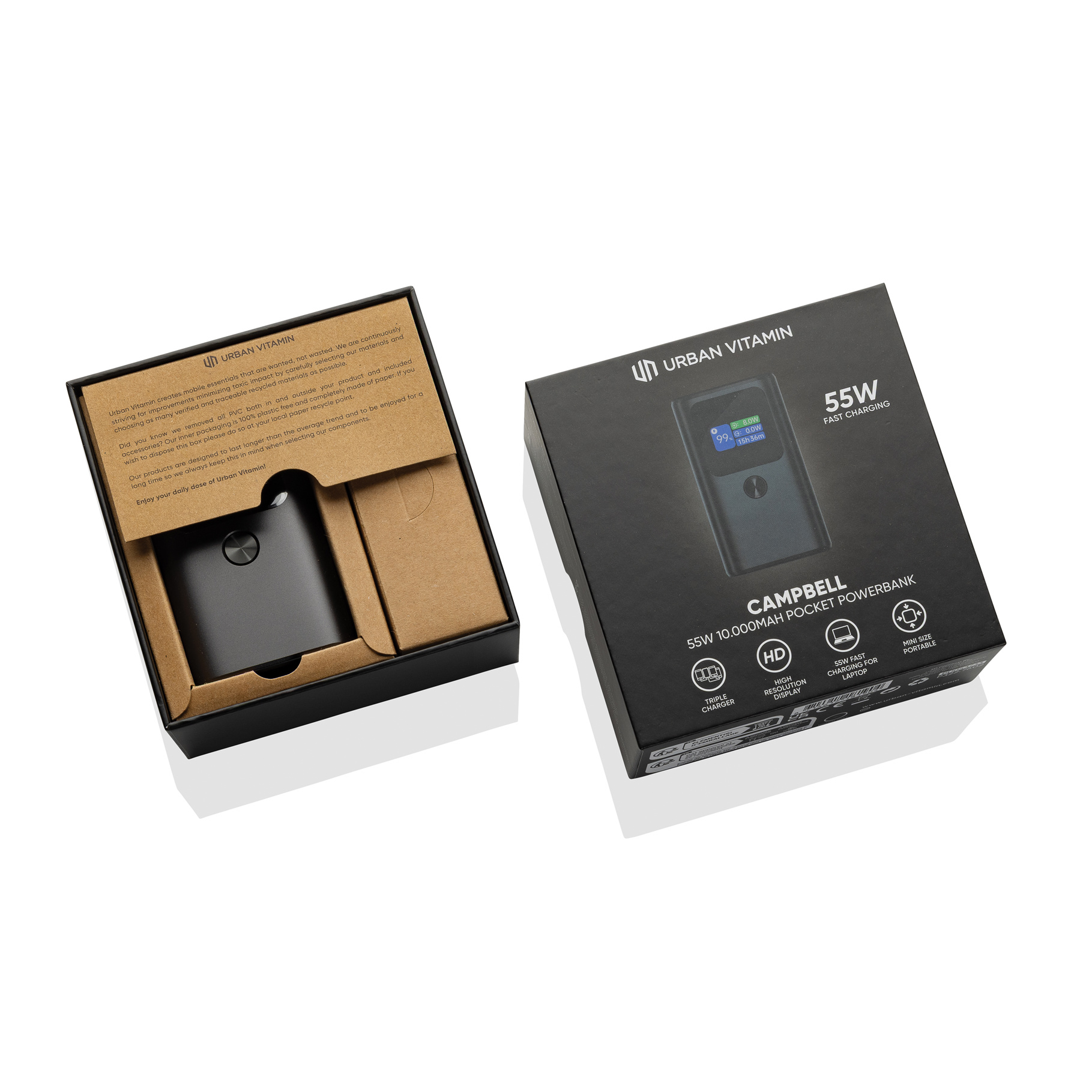 POWERBANK DE POCHE 10000MAH/55W URBAN VITAMIN CAMPBELL – Image 4