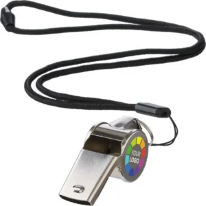 SIFFLET TOUR DE COU EN METAL REBECCA