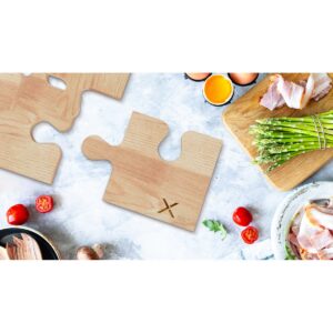 SET DE 4 PLANCHES A DECOUPER PUZZLE 100% FSC® CHENE